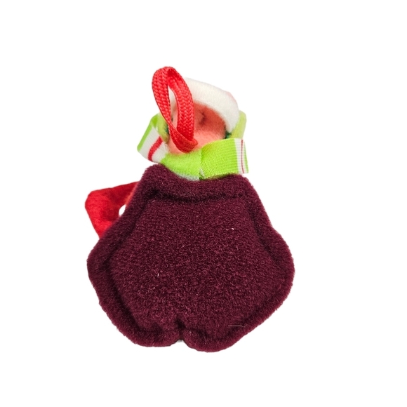 Vintage McDonald's Disney Little Mermaid Sebastian Plush Christmas Ornament - Picture 4 of 9